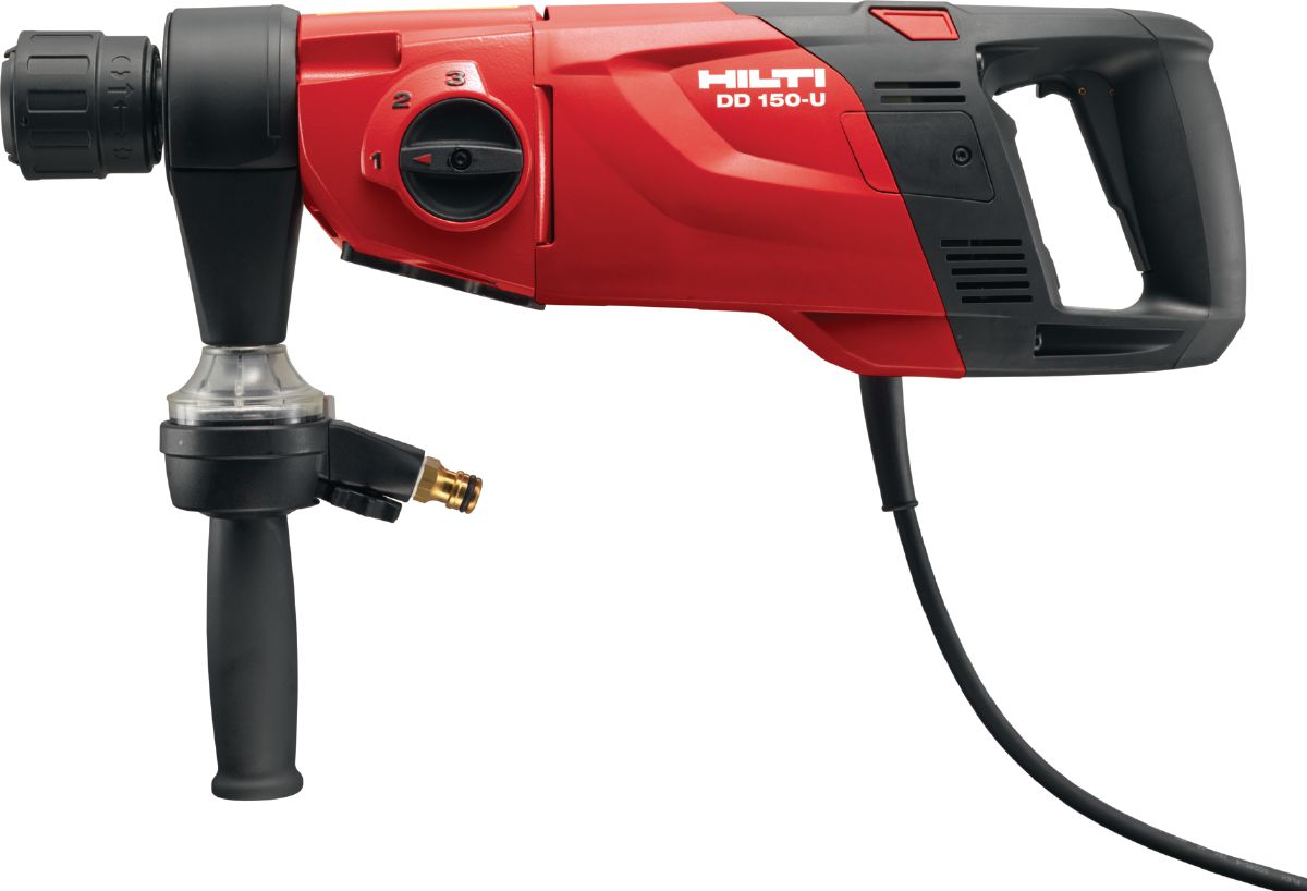 Concrete Core Drill, Hand-Held, Electric-Powered