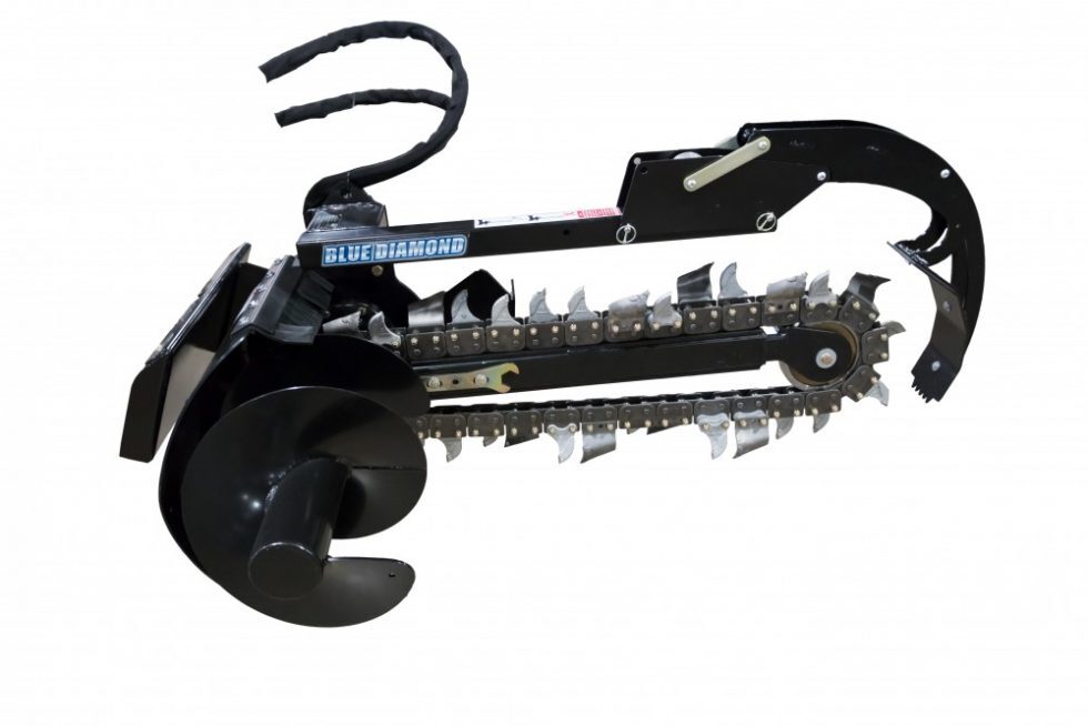 Compact Loader Attachment - Trencher