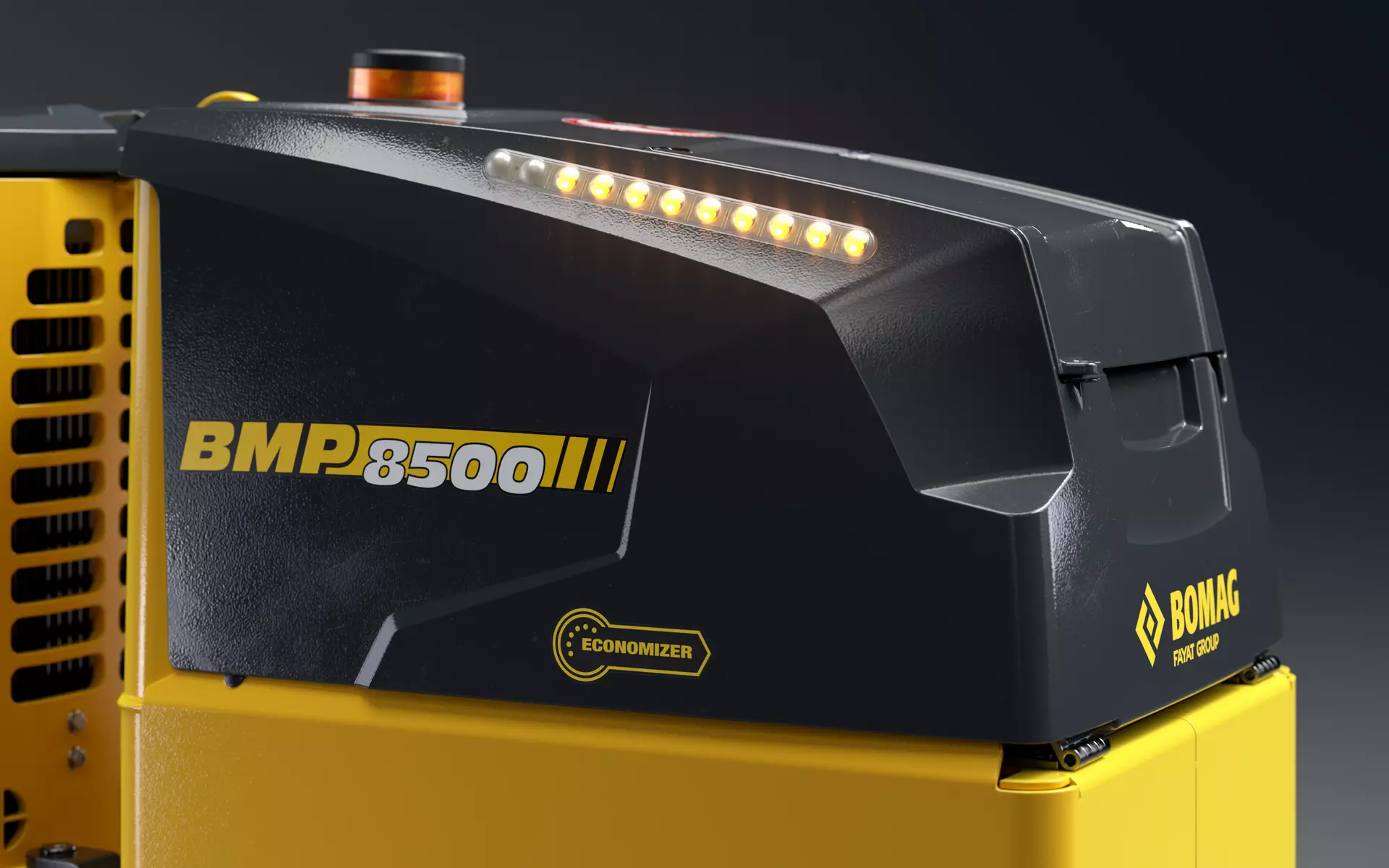 Vibratory Double Drum Trench Roller