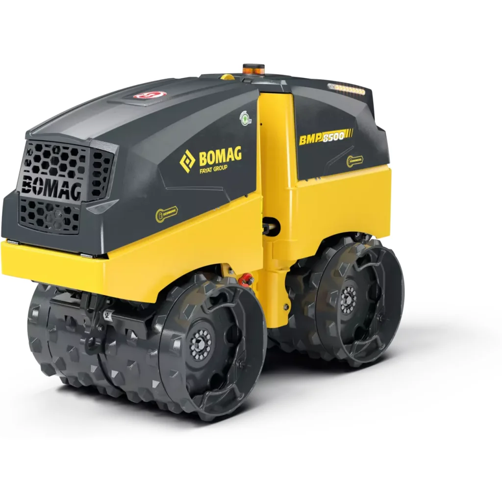 Vibratory Double Drum Trench Roller