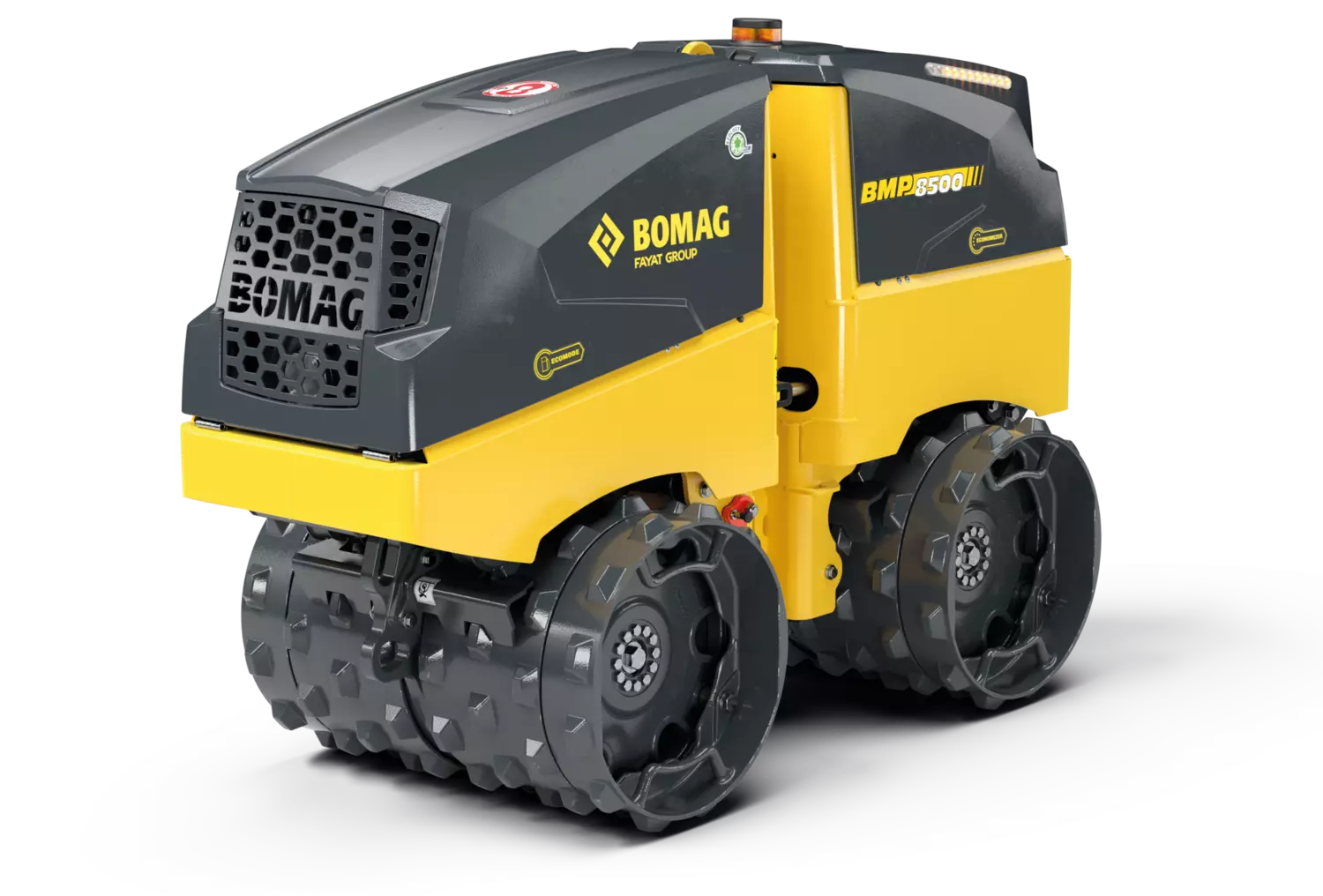 Vibratory Double Drum Trench Roller