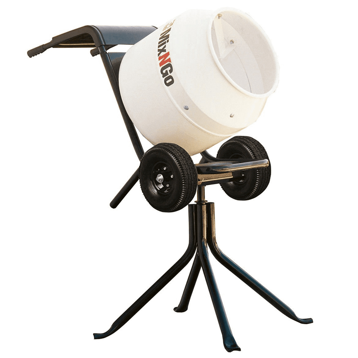 Portable Electric Concrete Mixer w/stand