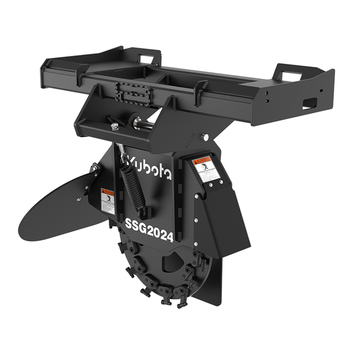 Compact Loader Attachment - Stump Grinder